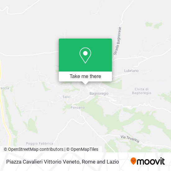 Piazza Cavalieri Vittorio Veneto map