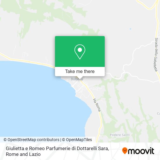 Giulietta e Romeo Parfumerie di Dottarelli Sara map