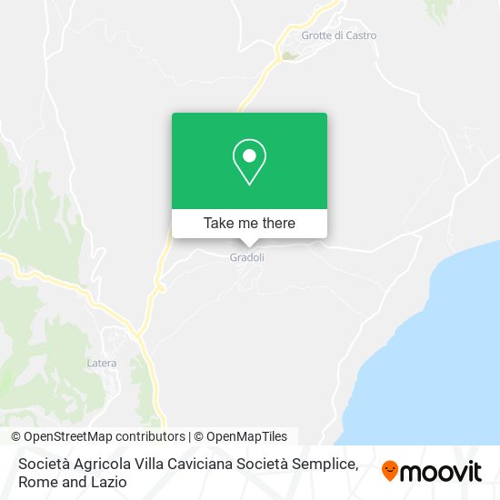 Società Agricola Villa Caviciana Società Semplice map