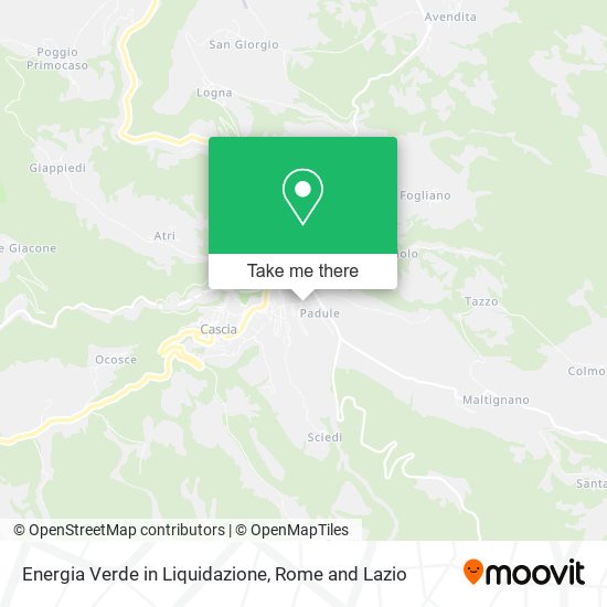 Energia Verde in Liquidazione map