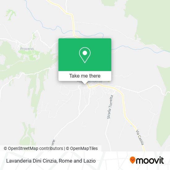 Lavanderia Dini Cinzia map