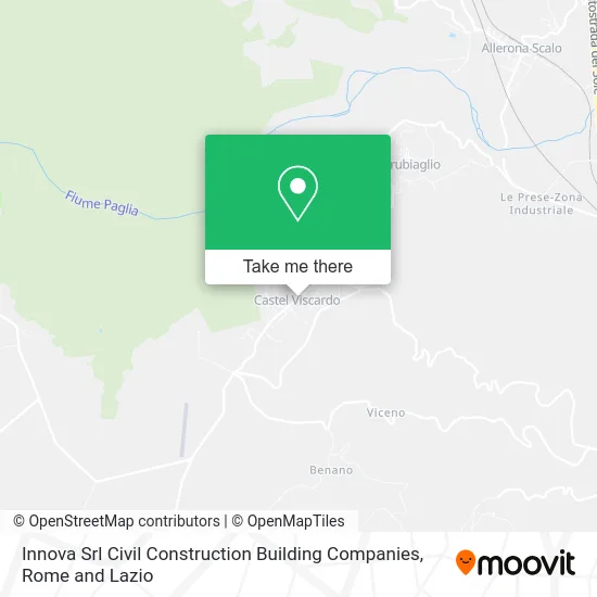 Innova Srl Civil Construction Building Companies map