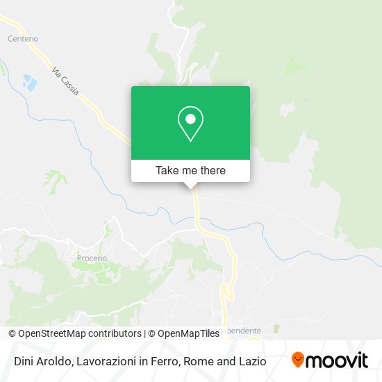 Dini Aroldo, Lavorazioni in Ferro map