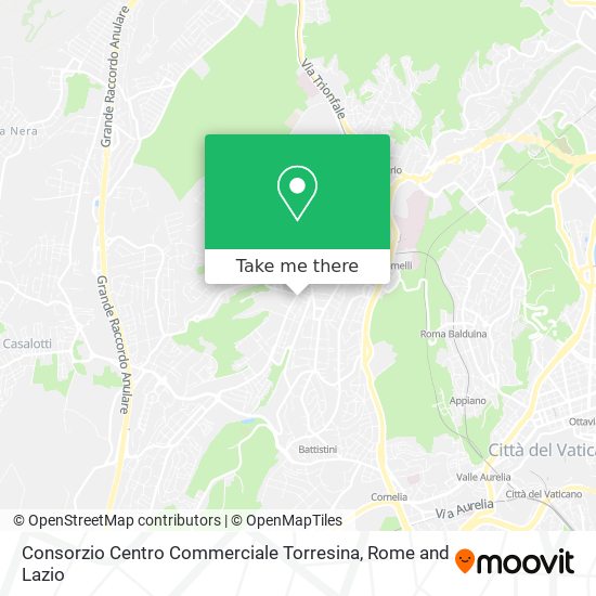 Consorzio Centro Commerciale Torresina map