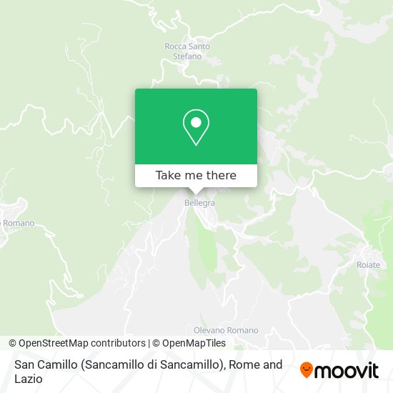 San Camillo (Sancamillo di Sancamillo) map