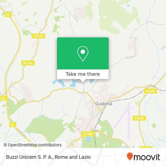 Buzzi Unicem S. P. A. map