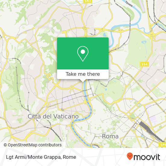 Lgt Armi/Monte Grappa map