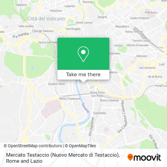 Mercato Testaccio (Nuovo Mercato di Testaccio) map