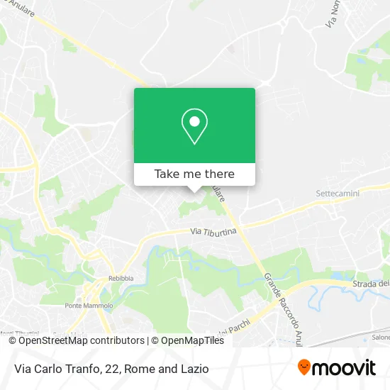 Carlo Tranfo Street, 22 map