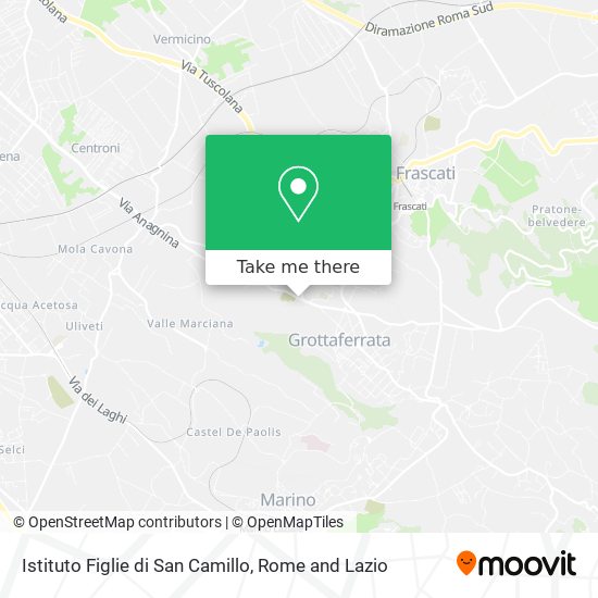 Istituto Figlie di San Camillo map