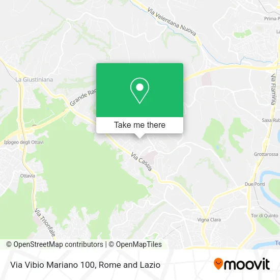 Via Vibio Mariano 100 map