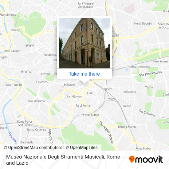 National Museum of Musical Instruments map