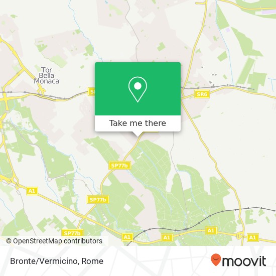 Bronte/Vermicino map