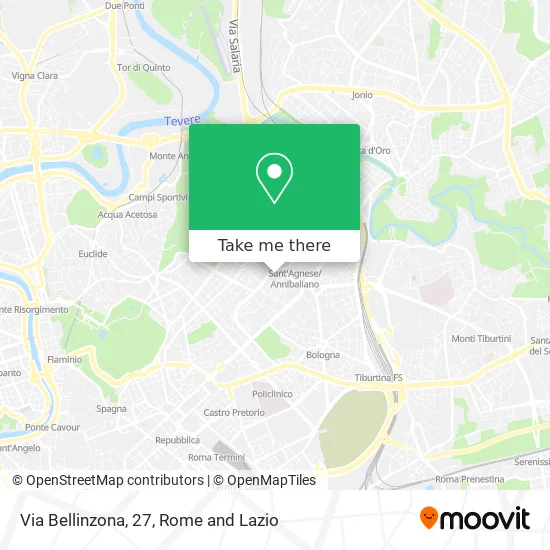 Bellinzona Street, 27 map