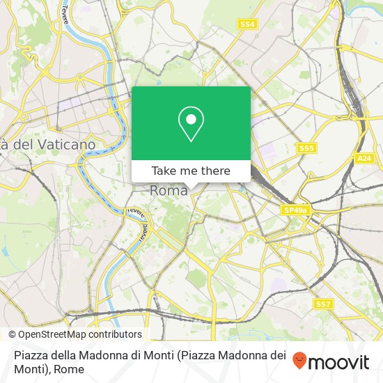 Piazza della Madonna di Monti (Piazza Madonna dei Monti) map