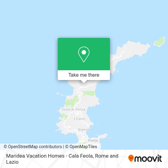 Maridea Vacation Homes - Cala Feola map