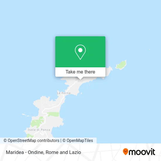 Maridea - Ondine map