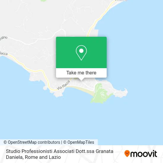 Professional Associated Studio Dr. Granata Daniela map
