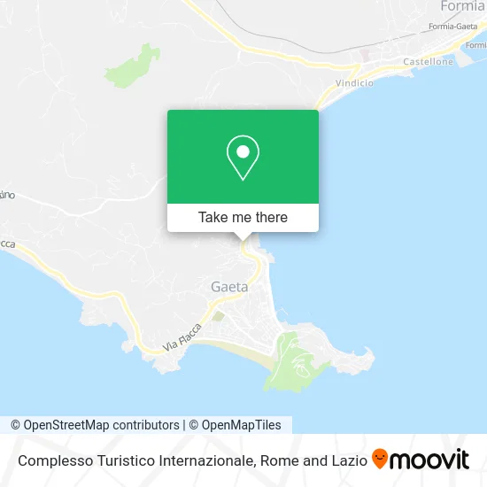 International Tourist Complex map