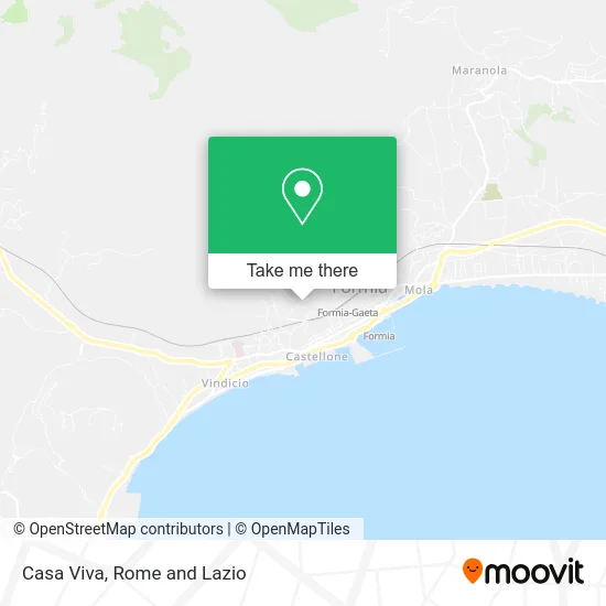 Casa Viva map