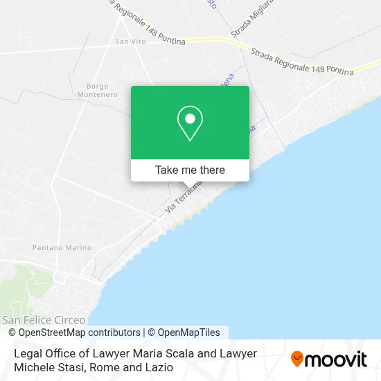 Legal Office of Lawyer Maria Scala and Lawyer Michele Stasi map
