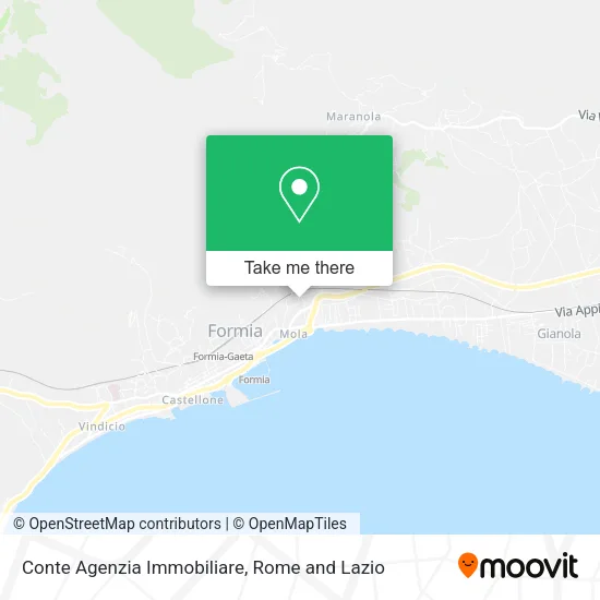Conte Agenzia Immobiliare map