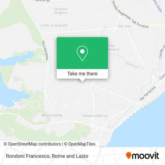 Rondoni Francesco map