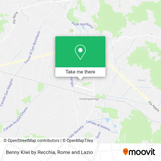 Benny Kiwi by Recchia map