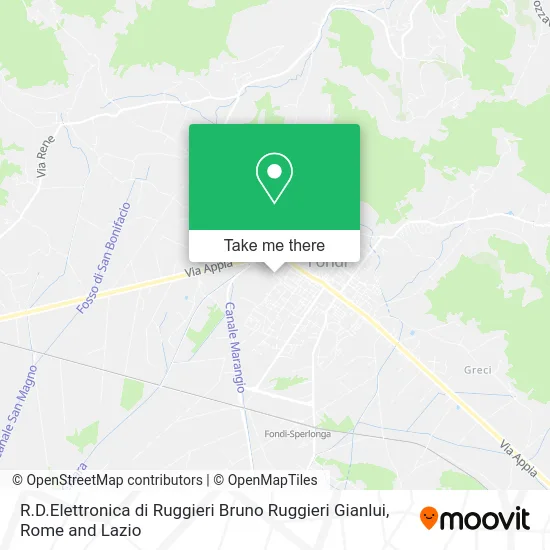 R.D. Electronics by Ruggieri Bruno Ruggieri Gianlui map