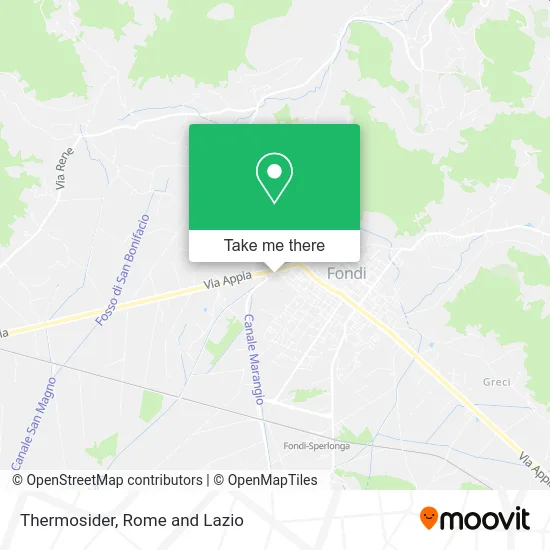 Thermosider map