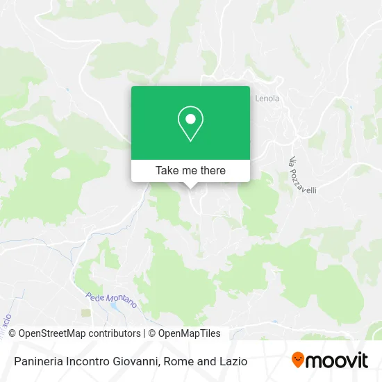 Giovanni Sandwich Shop map