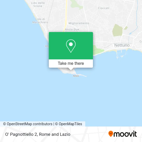 O' Pagnottiello 2 map