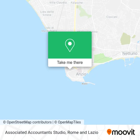 Associated Accountants Studio map