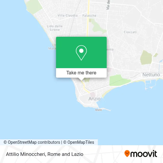 Attilio Minoccheri map