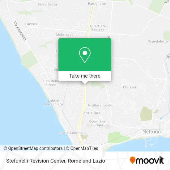 Stefanelli Revision Center map