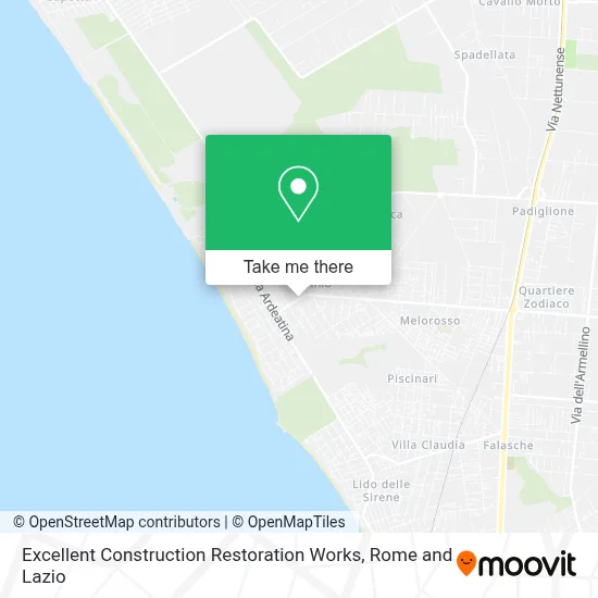 Excellent Construction Restoration Works map