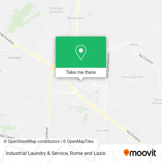 Industrial Laundry & Service map