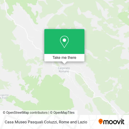 Pasquali Coluzzi House Museum map
