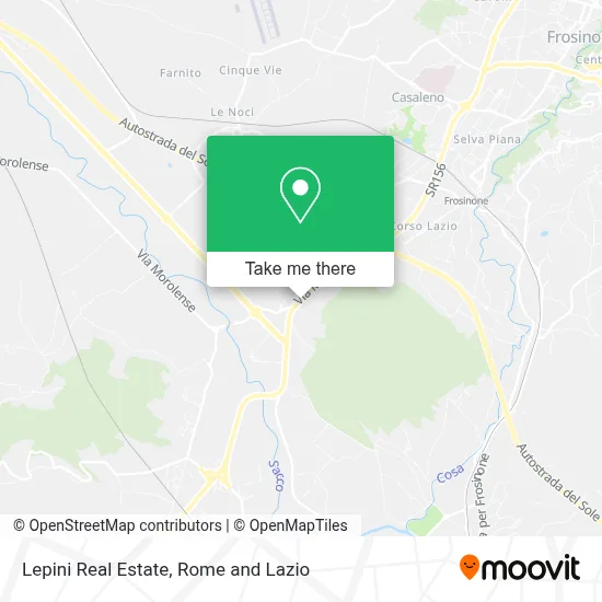 Lepini Real Estate map