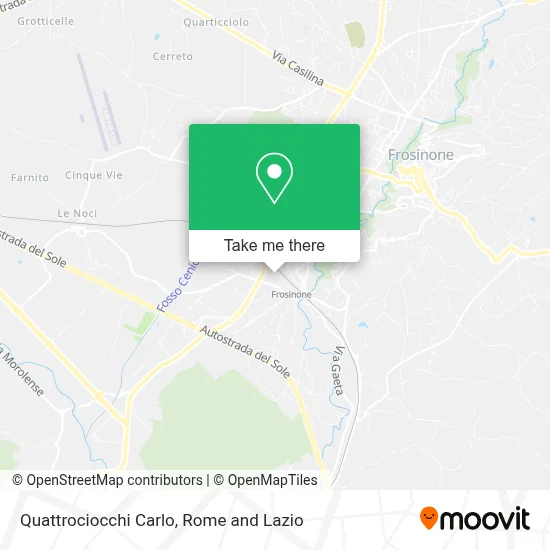 Quattrociocchi Carlo map