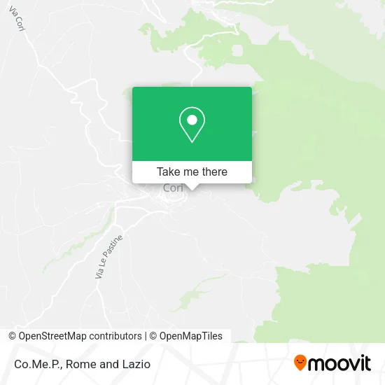 Co.Me.P. map