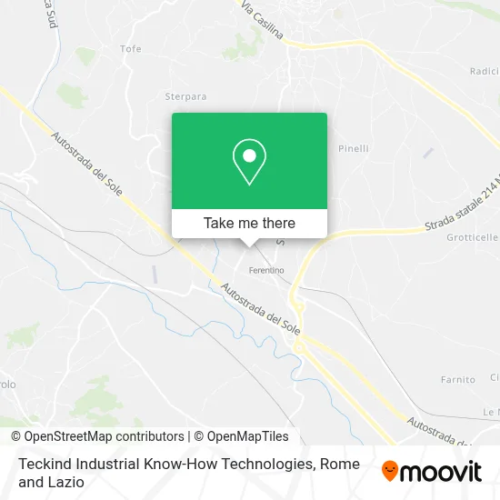 Teckind Industrial Know-How Technologies map