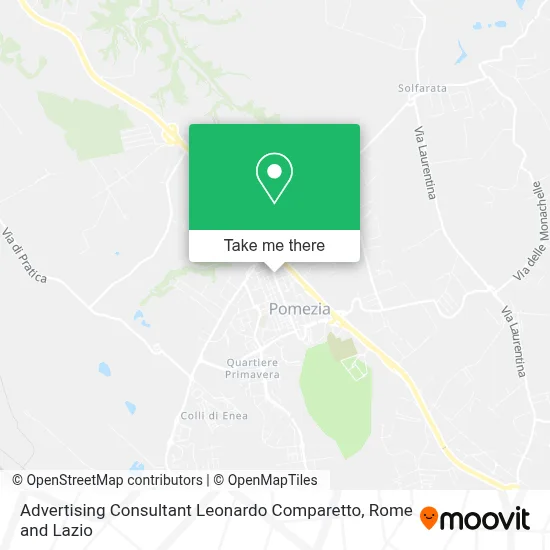 Advertising Consultant Leonardo Comparetto map