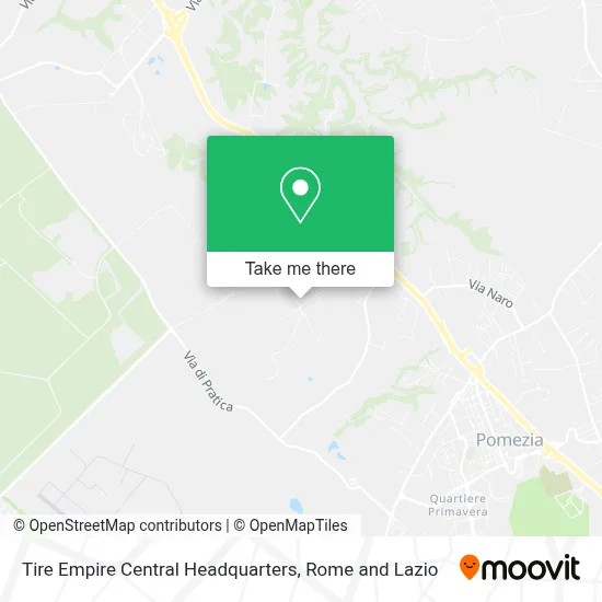 Tire Empire Central Headquarters map