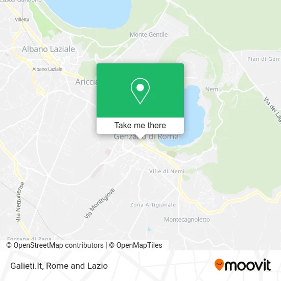 Galieti.It map