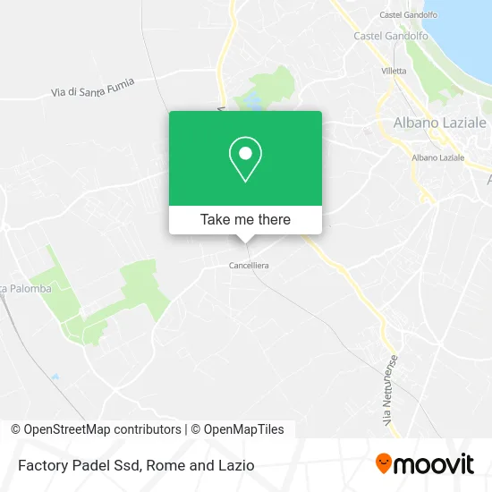 Factory Padel Ssd map