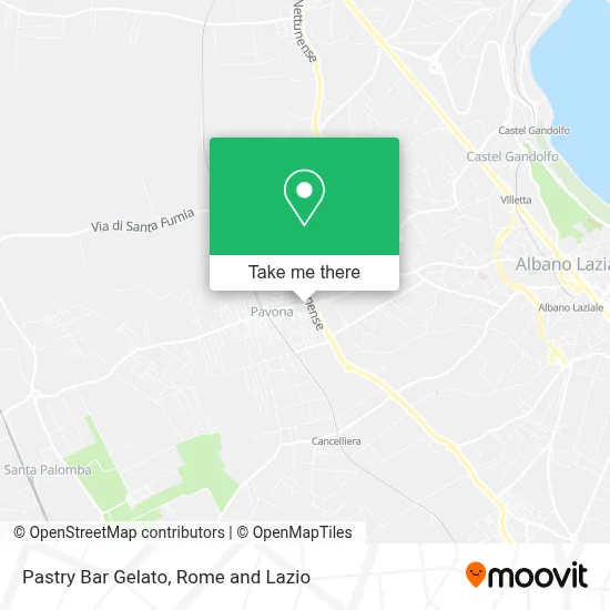 Pastry Bar Gelato map