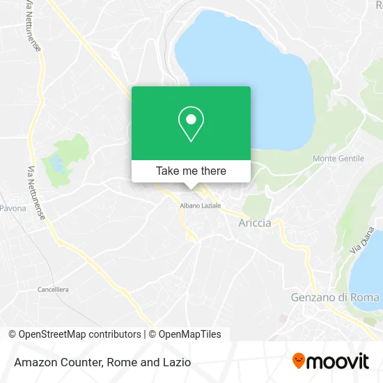 Amazon Counter map