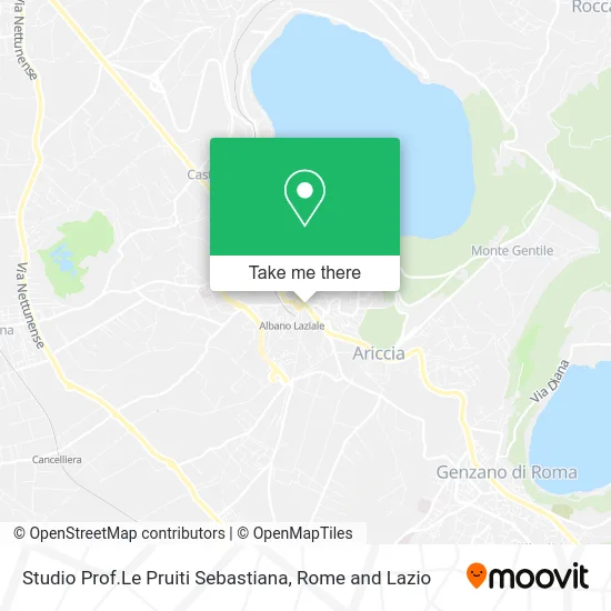 Pruiti Sebastiana Professional Studio map