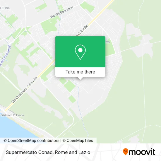 Conad Supermarket map